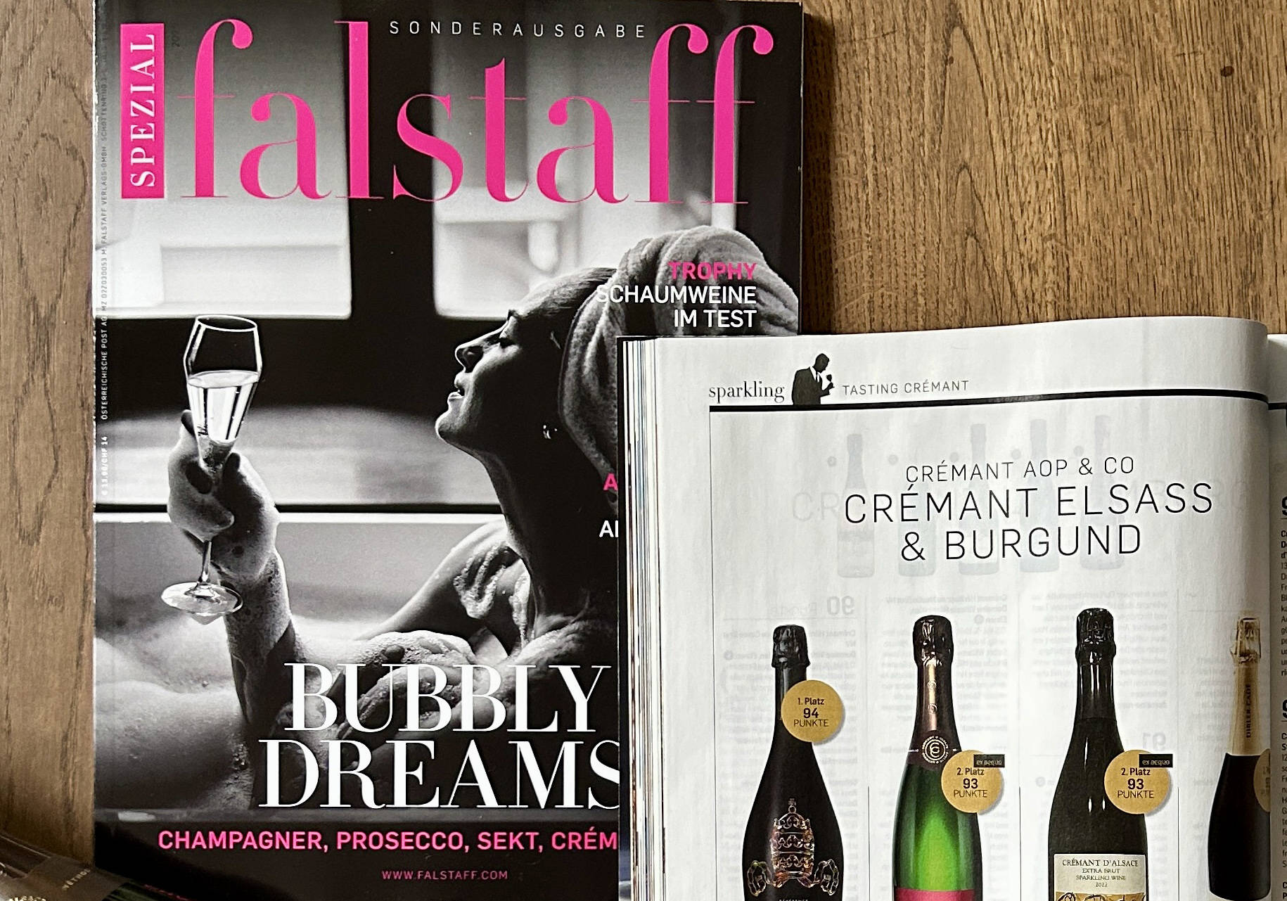 GRAND C Crémant ausgezeichnet im Falstaff