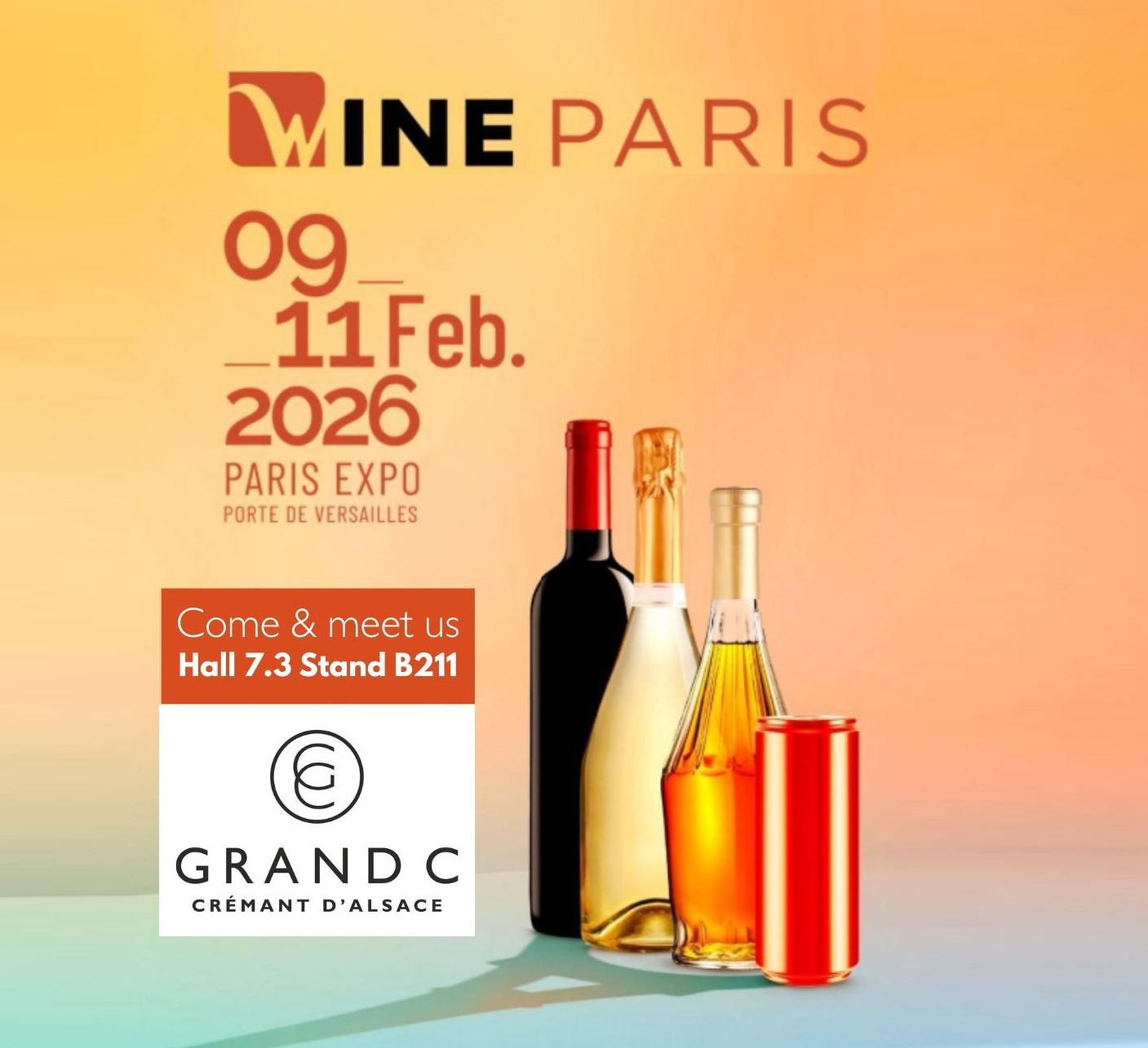 GRAND C auf der WineParis 2026